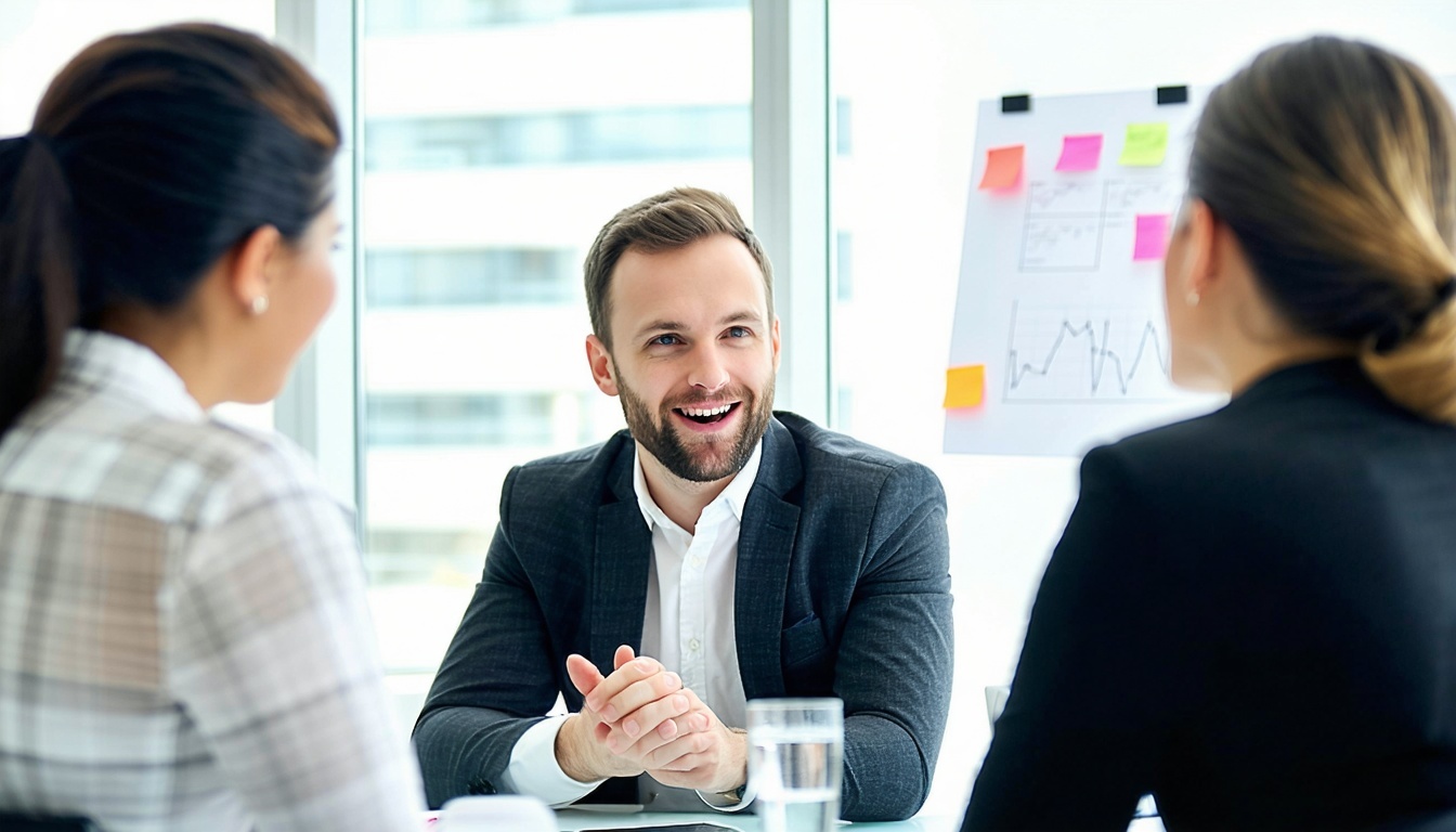 Strategic marketing consultation in progress